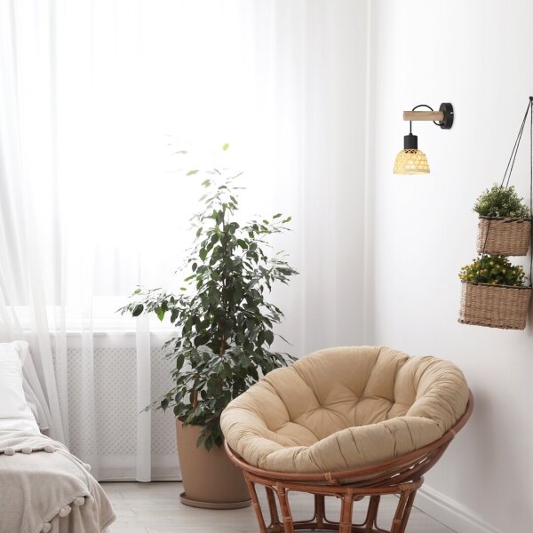 Aplică RATTAN 1xE27/15W/230V ratan Rabalux 71025