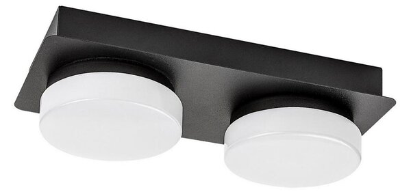 Plafonieră LED pentru baie ATTICHUS 2xLED/5,5W/230V IP44 Rabalux 75002
