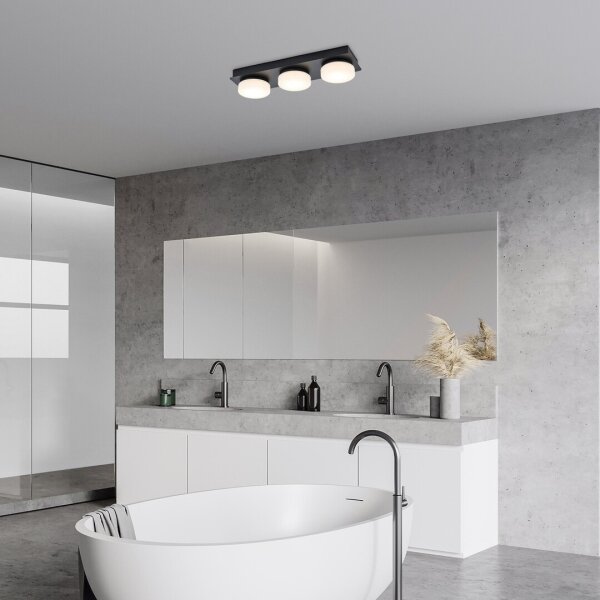 Plafonieră LED pentru baie ATTICHUS 3xLED/6W/230V IP44 Rabalux 75003