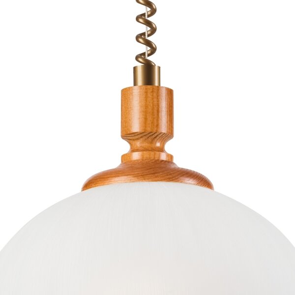 Lustr rabatabil RAMONA 1xE27/60W/230V bej-maro