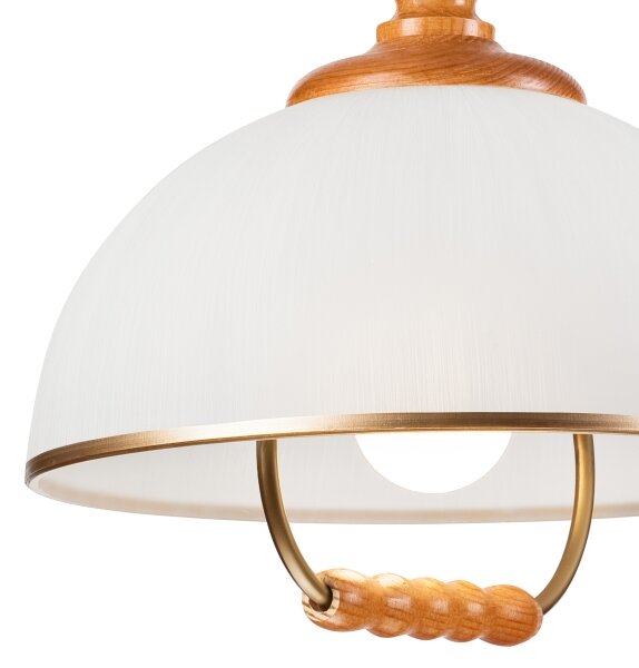 Lustr rabatabil RAMONA 1xE27/60W/230V bej-maro