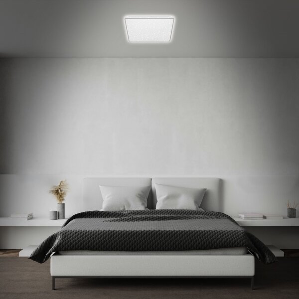 Plafonieră LED LINO LED/24W/230V crom mat Briloner 3749-414