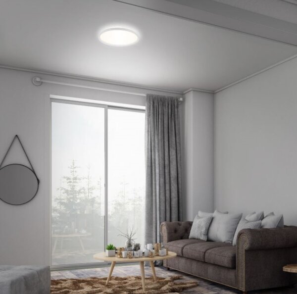Plafonieră LED dimabilă SLIM LED/18W/230V 2700-6500K Briloner 7079-016 + telecomandă