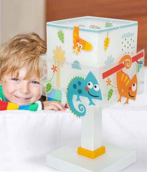 Veioză pentru copii HAPPY JUNGLE 1xE14/8W/230V Dalber 63311