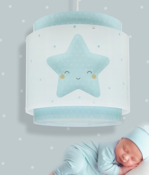 Lustră pentru copii BABY DREAMS 1xE27/15W/230V albastru Dalber 76012T