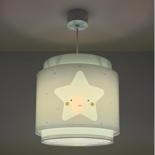 Lustră pentru copii BABY DREAMS 1xE27/15W/230V albastru Dalber 76012T