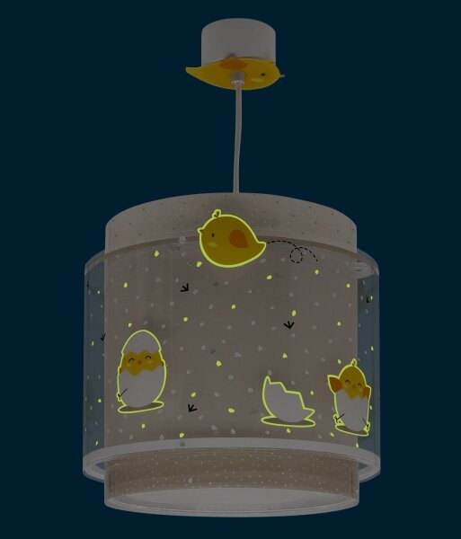 Lustră pentru copii BABY CHICK 1xE27/15W/230V Dalber 76872
