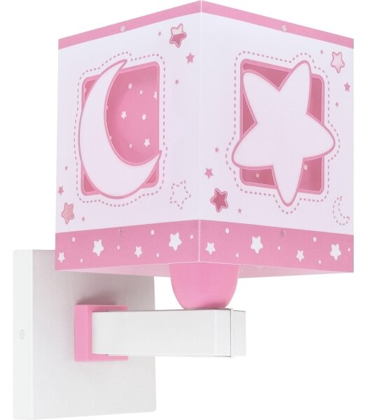 Aplică pentru copii MOONLIGHT 1xE27/15W/230V roz Dalber 63239S