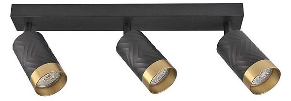 Spot ARRAS 3xGU10/10W/230V negru