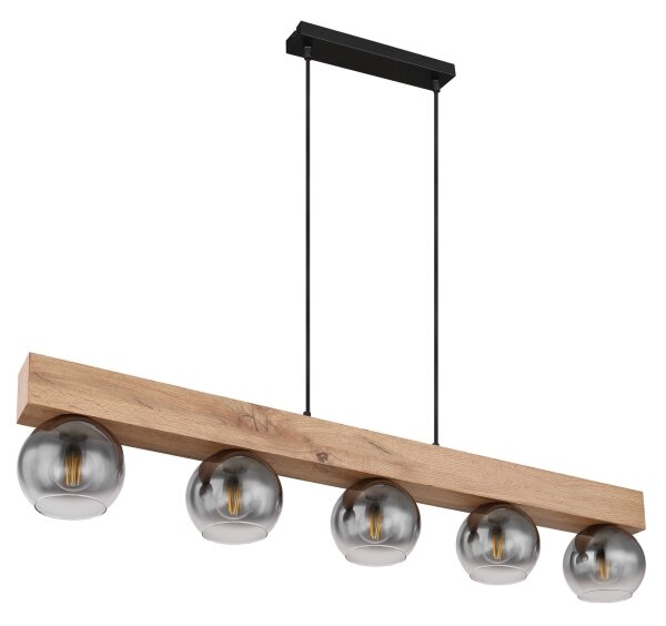 Lustră pe cablu MOITAS 5xE27/40W/230V Globo 15656-5H