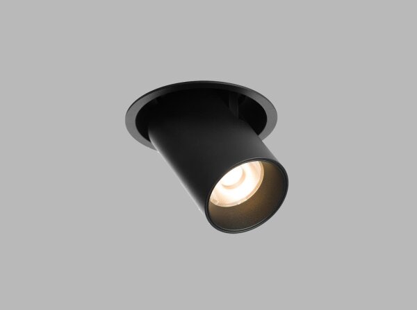 Plafonieră LED încastrată HIDE LED/20W/230V CRI 90 neagră LED2