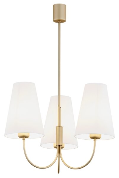 Lustră pe tijă SAFIANO 3xE27/15W/230V auriu Argon 6267