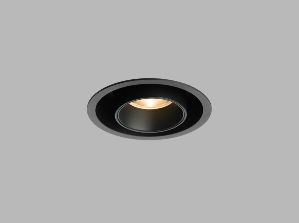 Plafonieră LED încastrată HIDE LED/20W/230V CRI 90 neagră LED2