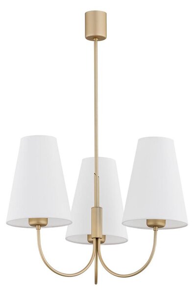 Lustră pe tijă SAFIANO 3xE27/15W/230V auriu Argon 6267