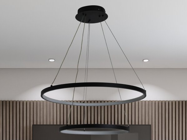 Lustră LED pe cablu dimabilă LED/75W/230V 3000-6500K + telecomandă