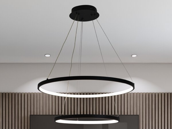 Lustră LED pe cablu dimabilă LED/75W/230V 3000-6500K + telecomandă
