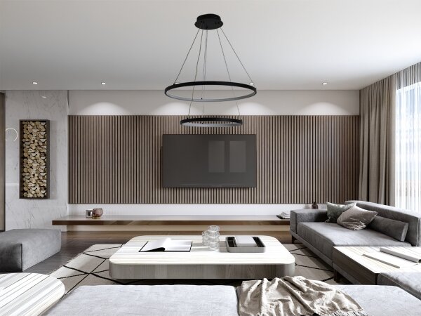 Lustră LED pe cablu dimabilă LED/75W/230V 3000-6500K + telecomandă