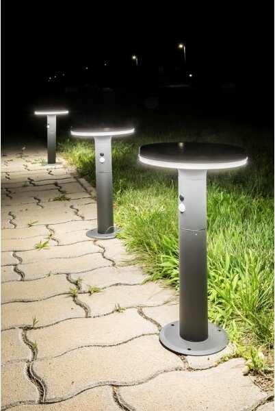 Corp de iluminat LED solar cu senzor ALASKA LED/10W/3,7V IP44 Rabalux 77018