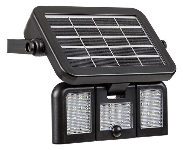 Proiector LED solar cu senzor LIHULL LED/9,6W/3,7V IP44 Rabalux 77020