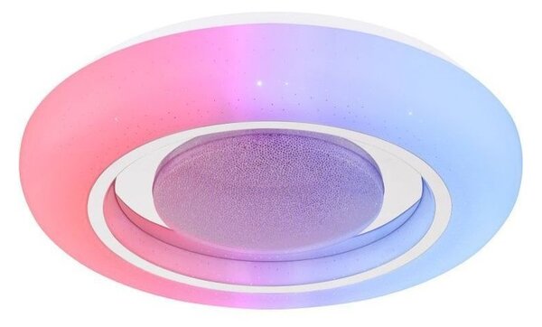 Plafonieră RGBW dimabilă BURRO LED/18W/230V Globo 41369-18 + telecomandă