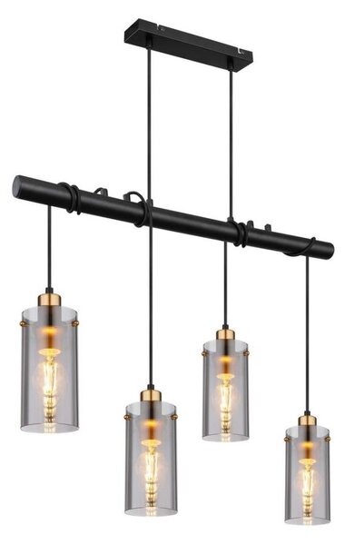 Lustră pe cablu FANNI 4xE27/40W/230V Globo 15564-4H