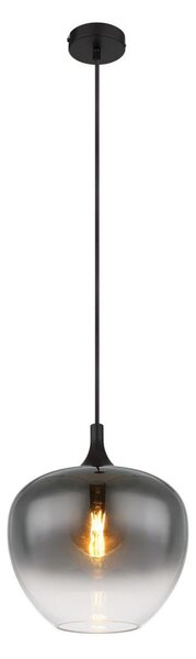 Lustră pe cablu MAXY 1xE27/60W/230V negru Globo 15548H1
