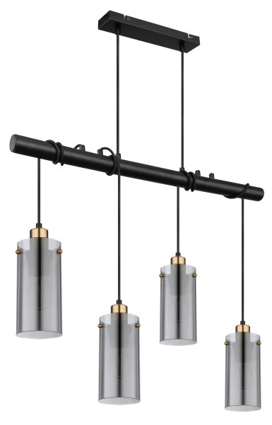 Lustră pe cablu FANNI 4xE27/40W/230V Globo 15564-4H