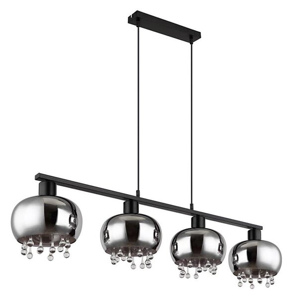 Lustră pe cablu CORRY 4xE27/9W/230V d. 21 cm Globo 15839-4H
