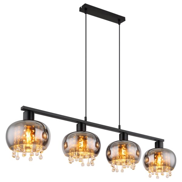 Lustră pe cablu CORRY 4xE27/9W/230V d. 21 cm Globo 15839-4H