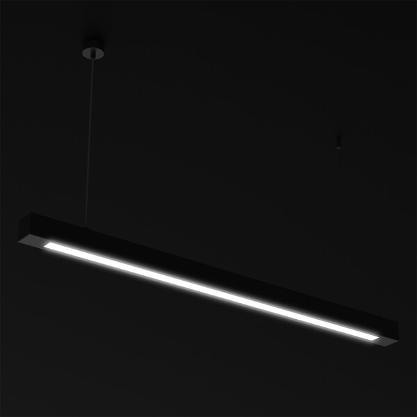 Lustr pe cablu LUNGO T8 1xG13/18W/230V negru