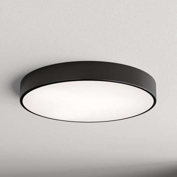 Plafonieră CLARE 5xE27/40W/230V d. 60 cm negru Brilagi