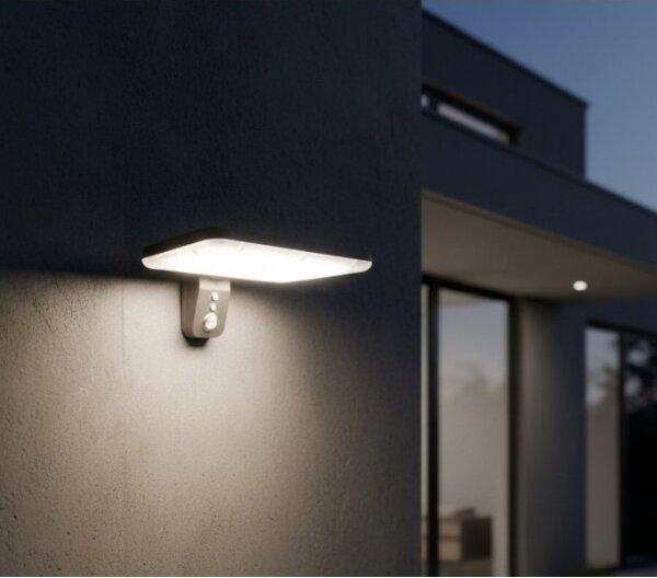 Aplica solară de perete cu LED PHOENIX LED/15W/3,2V 3000/4000K IP65 6000 mAh