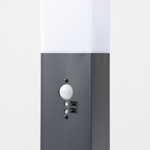 BRILAGI - Lampă de exterior cu senzor NOVA 1xE27/15W/230V 40 cm IP44 antracit