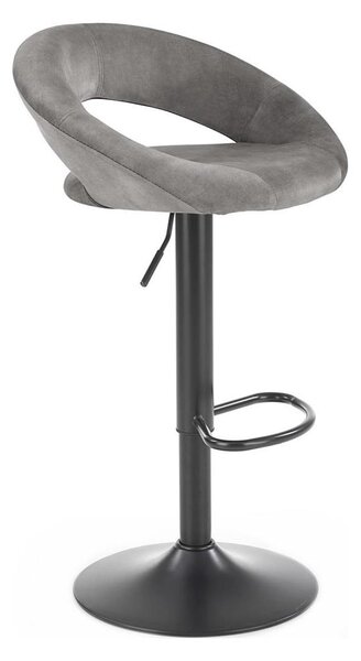 Scaun de bar 100x48 cm gri/antracit