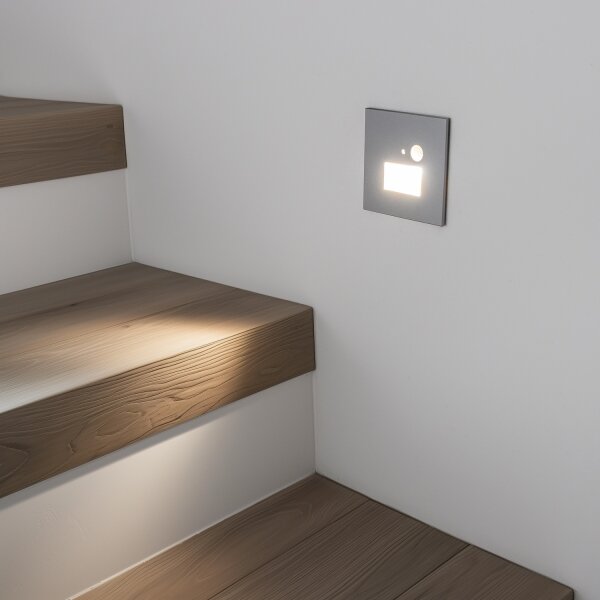 Aplica LED pentru scară cu senzor de mișcare, 1,5 W, 230 V, 3000/4000/6500 K