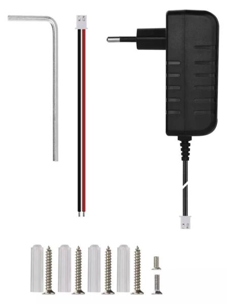 Sonerie video fără fir cu senzor de mișcare GoSmart 12V 3xAA IP44 Wi-Fi Tuya