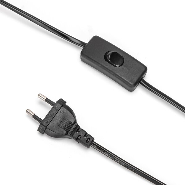 Lampă de masă Aigostar 1xE14/40W/230V negru