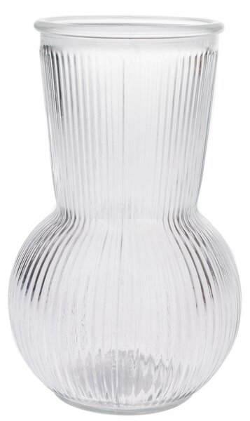 Vază de sticlă Silvia, transparent, 11 x 17,5 cm