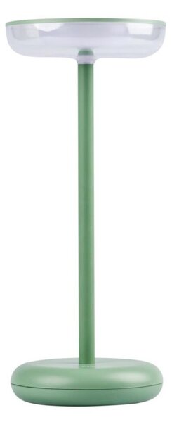 Lampă LED reîncărcabilă dimabilă Kanlux 37313 FLUXY LED/1,7W/1800 mAh IP44 verde