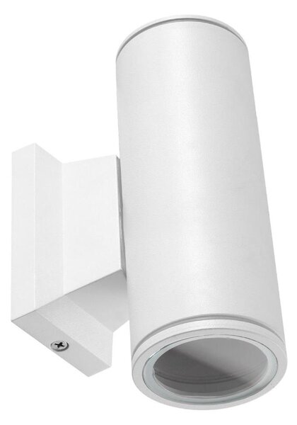 Aplică de exterior Aigostar 2xGU10/230V alb IP65 rotund