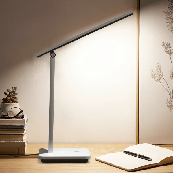 Lampă LED dimabilă de masă Aigostar LED/5W/5V 3000-6500K alb/negru