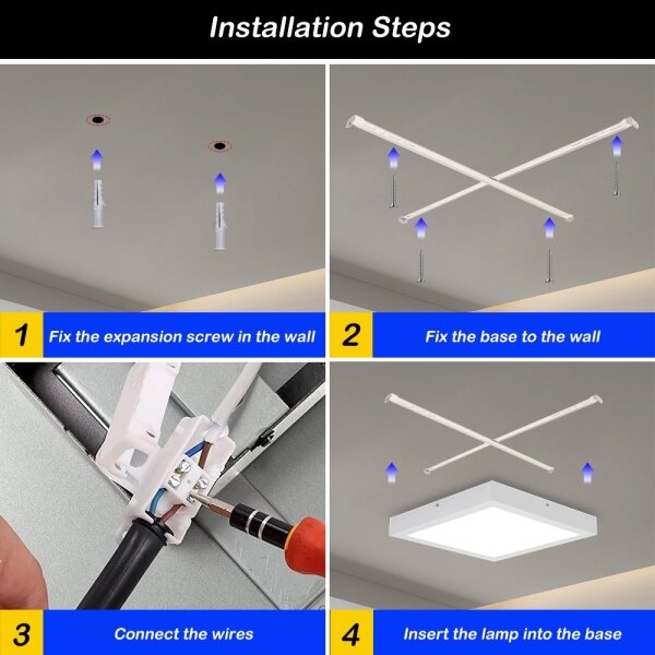 Plafonieră LED pentru baie Brilagi FRAME LED/24W/230V 3000/4000/6000K IP44 alb