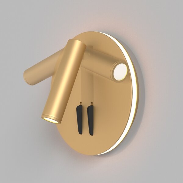 Spot LED de perete Maytoni C176-WL-01-6W-MG IOS LED/9W/230V auriu