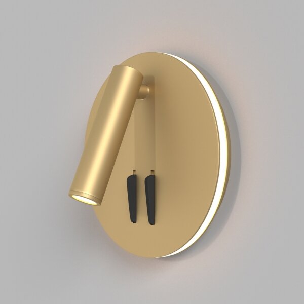 Spot LED de perete Maytoni C176-WL-01-6W-MG IOS LED/9W/230V auriu