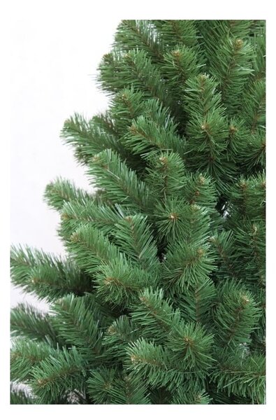 Brad de Craciun artificial cu aspect natural, inaltime 220 cm, verde, suport inclus(Brazi)