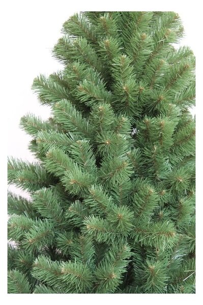 Brad de Craciun artificial cu aspect natural, inaltime 220 cm, verde, suport inclus(Brazi)