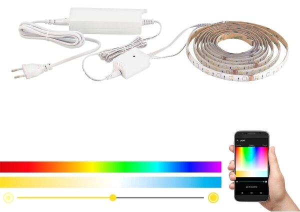 Bandă LED RGB Eglo 32741 3m STRIPE-C LED-RGB/11,4W/230V