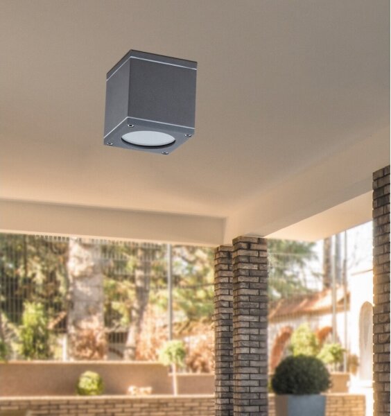 Rabalux 8149 - Plafonieră exterior AKRON 1xGU10/35W/230V IP54