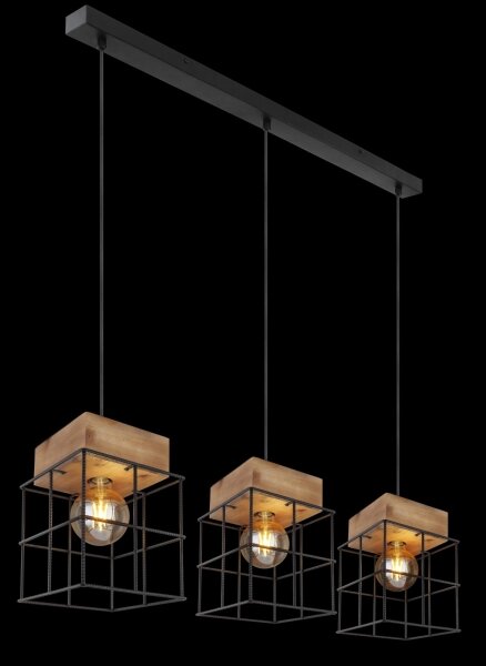 Lustră pe cablu MERRIL 3xE27/60W/230V Globo 15530-3H
