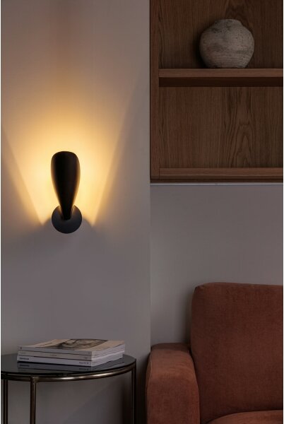 Lampă de perete FARO 20077 LIGERA 1xG9/6W/230V negru